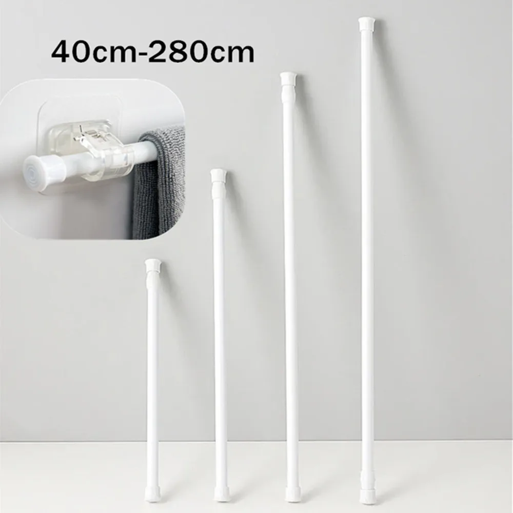 Gcurtain - Juego De Barrales De Cortina Decorativos Para Ventana Con Diseño De Torre Eiffel D20, Longitud Fija, Fácil De Instalar, Resistente, Acabado De Níquel Cepillado (1-3.55 M