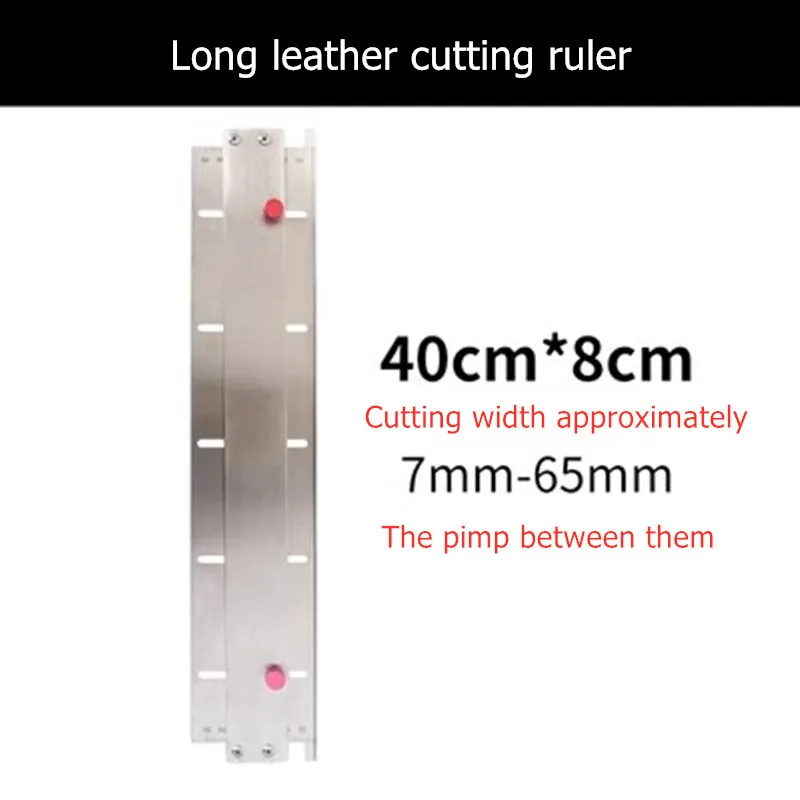 Professional Leather Strap Cutting Ruler leather measuring tool leather cutting tool leather working tools leather tool craft cutting tool Handmade Leather Goods DIY Cutting Accessories