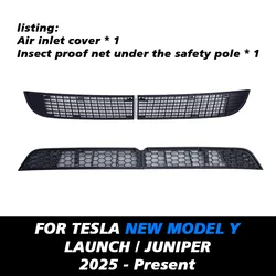 New Juniper Launch 2025 Car Lower Bumper Vent Grille Cover with Anti-Insect and Dust-Proof Protection - 2 in 1 Kit 2025