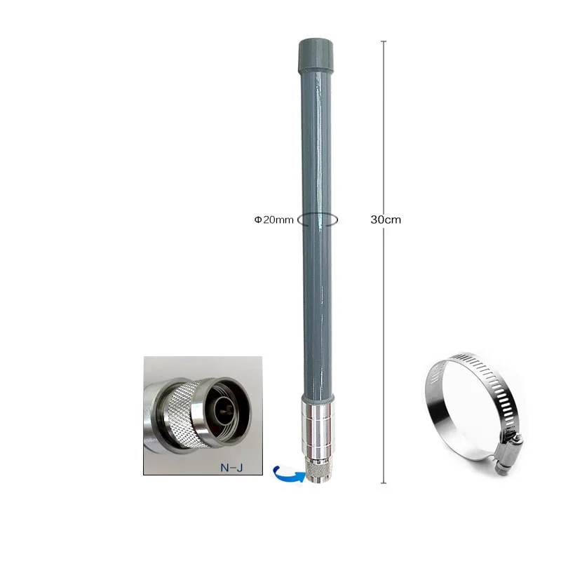 Outdoor Helium Miner 4G Antenna 915 MHz LoRa 868 MHz RAK Hotspot Mining Antena N Male Female Lorawan High Gain Antenne outdoor 2 4ghz router antenna wifi extender n male omni antenna waterproof high gain antena signal amplifier 2400m tx2400 blg 30