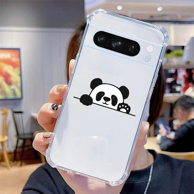 Panda Land Transparent Protective Case