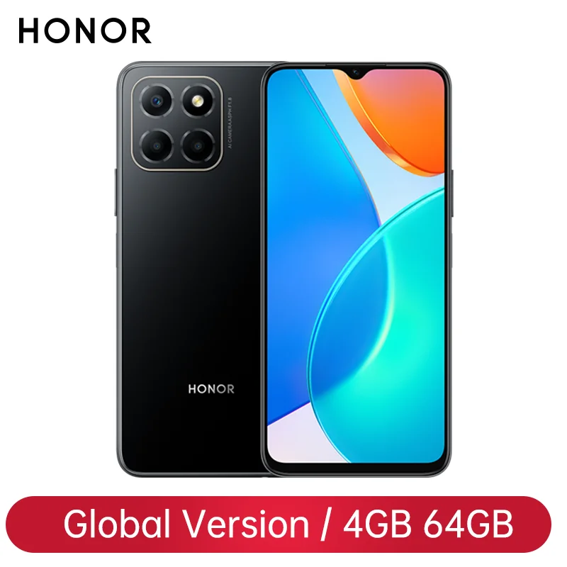 HONOR X6 X6S Smartphone 6.5 Inches Display 5000mAh Large Battery 50MP  Triple Camera Supercharging Cellphone