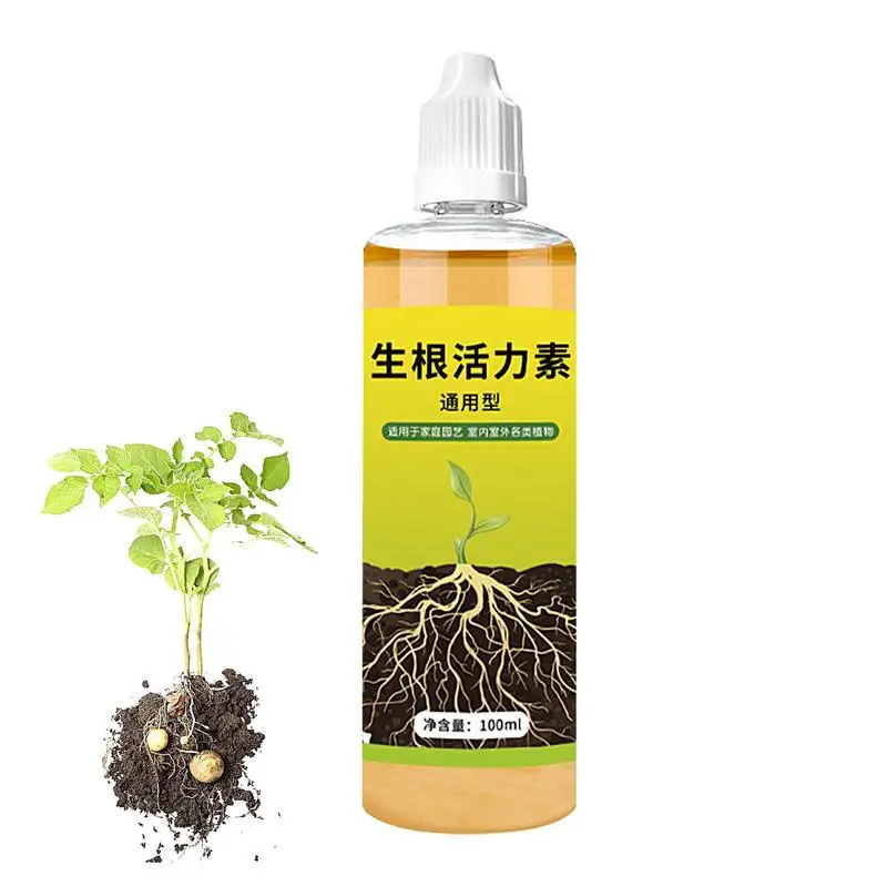 Root Stimulator For Plants 100ml High-Performing Root Growth Hormones For Cuttings Starter Concentrated Nutrient Solution