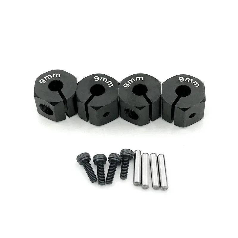 4-teilige RC-Rad-Sechskantnaben Adapter Für SCX10 1/10 RC Crawler, 11mm, Aus Aluminiumlegierung
