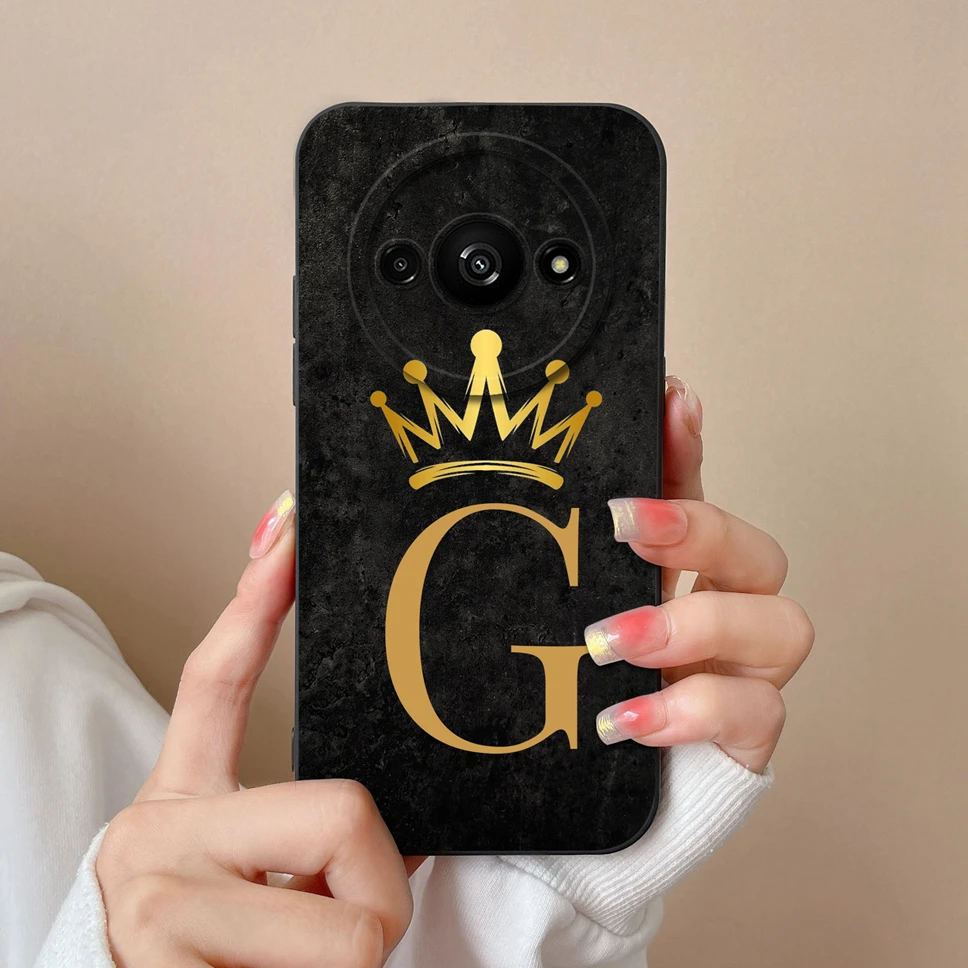 Cute A to Z Letters Protective Back Cover Case