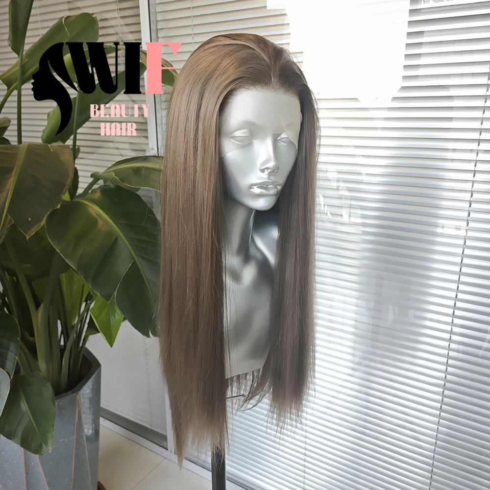 Lace Front Wig Long Natural Straight Synthetic Wig Women