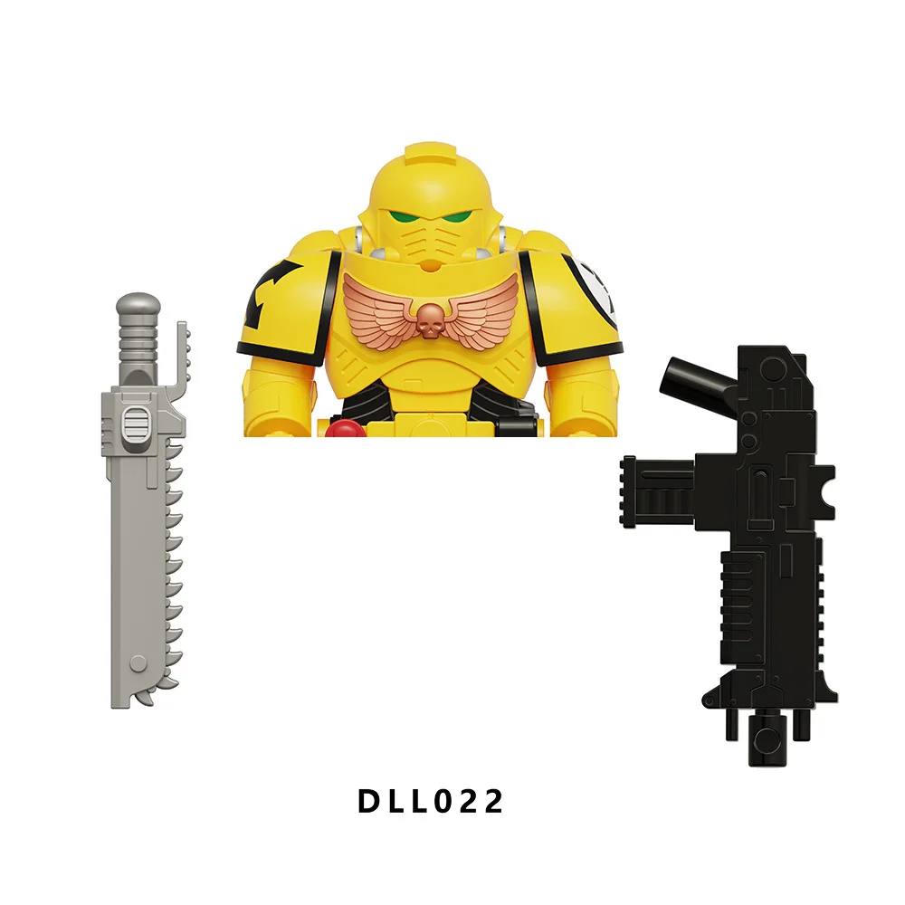DLL022 DLL024 DLL027 미니 조립 액션 피규어 조립 장난감 어린이 퍼즐 블록 선물