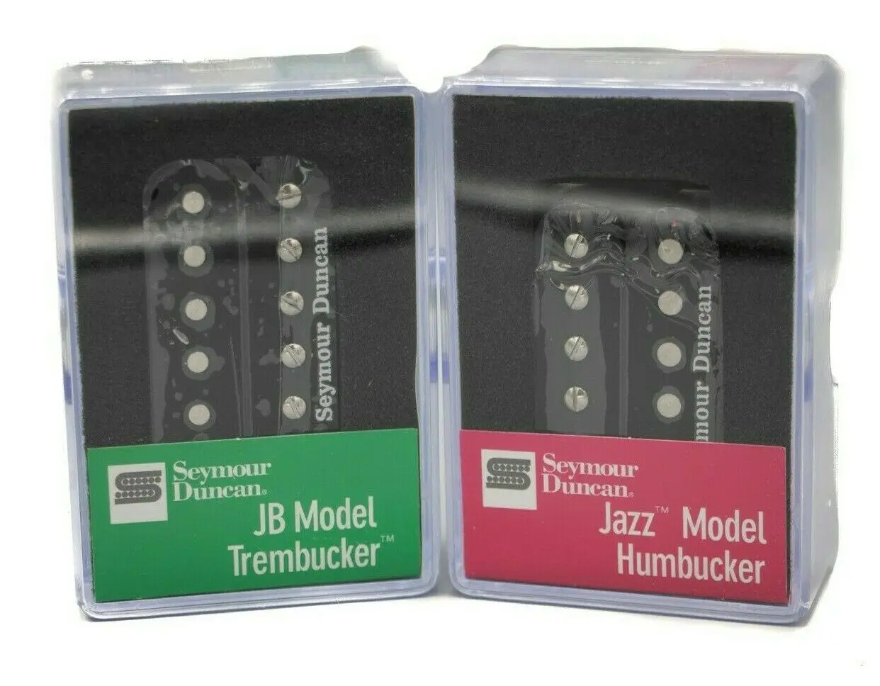 Pickup Set: JB TB-4 Trembucker &amp Jazz SH-2n Humbucker Pickups BLACK NEW Seymour Duncan | Спорт и развлечения