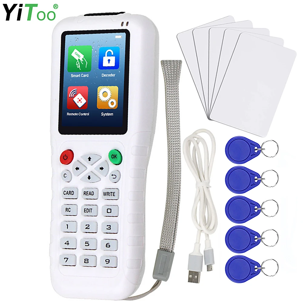 YiToo Premium RFID Duplicator, 125KHz 13.56MHz Access Card Reader
