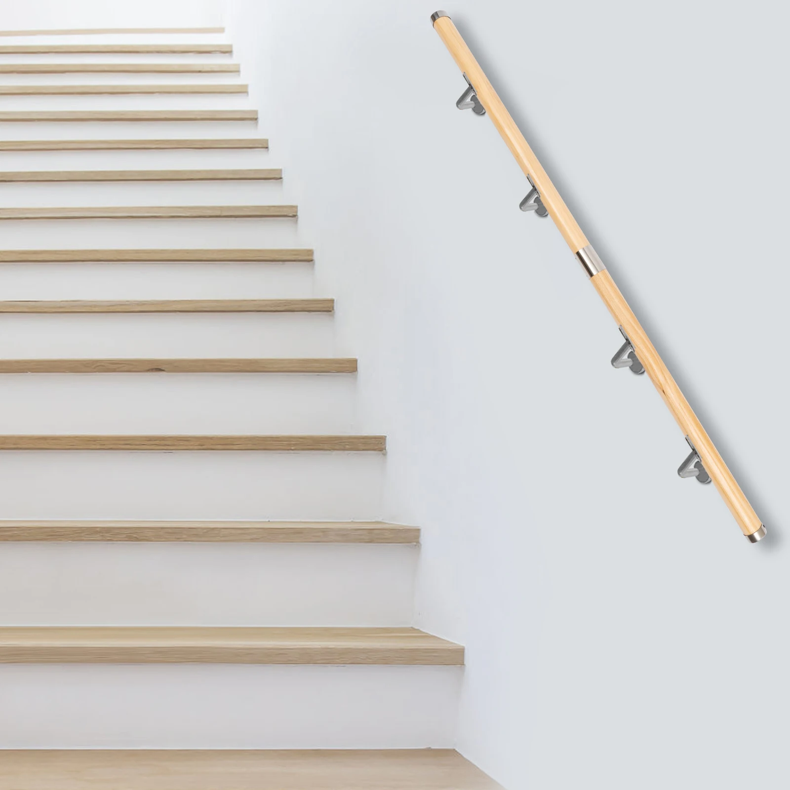 66ft-5ft-wooden-pvc-handrail-solid-wood-stairs-anti-slip-wall-safety-corridor-rail