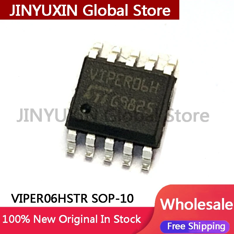 

5-100Pcs VIPER06HSTR VIPER06H HSTR SMT SOP10 AC-DC Offline Converter IC in stock Wholesale