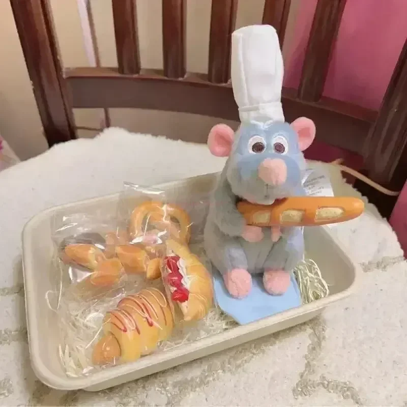 

Disney аниме магазин фигурок Ratatouille Chef Remy Магнитная игрушка Рождественский подарок Kawaii Плюшевые игрушки для детей милые игрушки