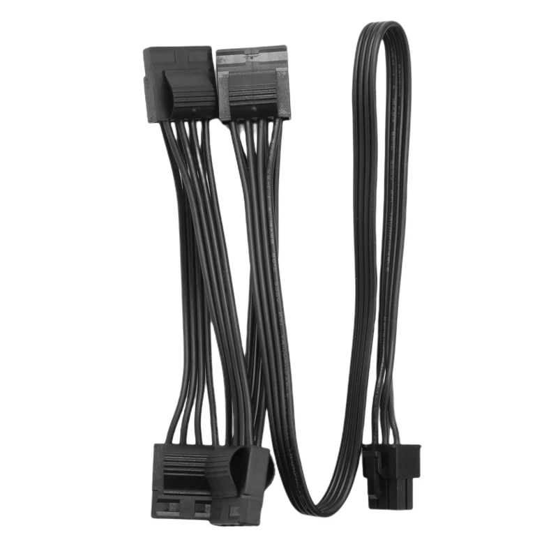 CORSAIR-Câble d'alimentation périphérique droit 18AWG pour ventilateur de refroidissement, 6 broches vers 4 Molex IDE 4 broches, CX550 CX650 CX750, original