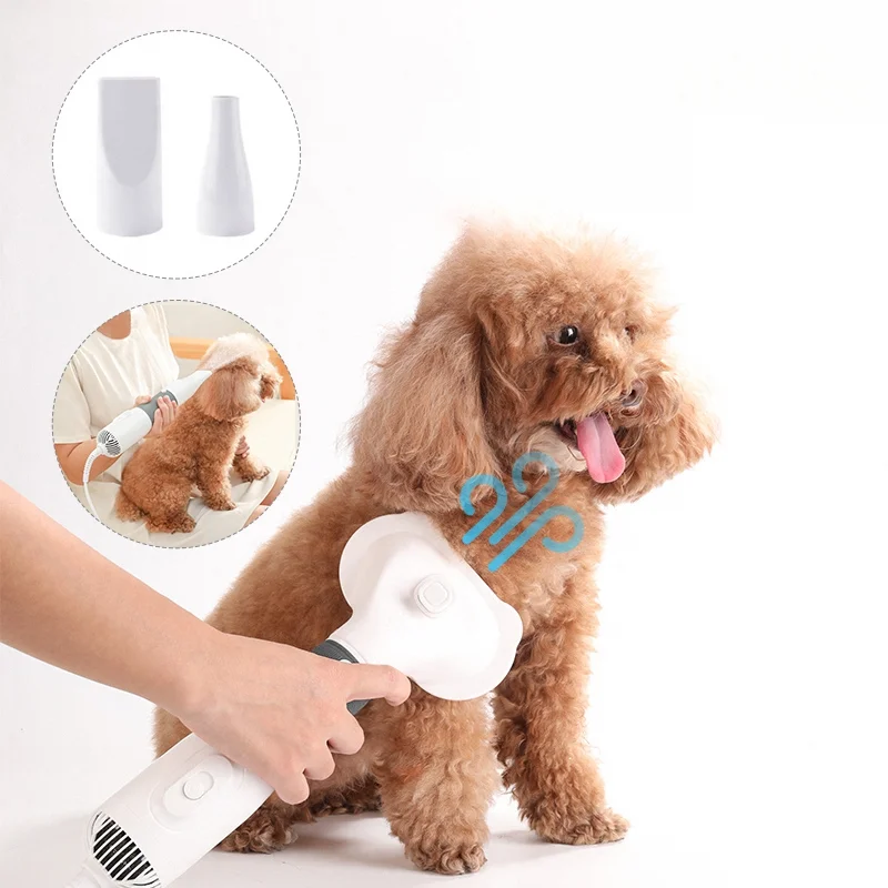 3 in1 Pet Dog Body Dryer Quiet Dog Hair Dryers Comb Brush Grooming Kitten Cat Hair Comb Puppy Fur Blower Low Noise Temprature
