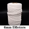 Macrame Cord 6mm 5M
