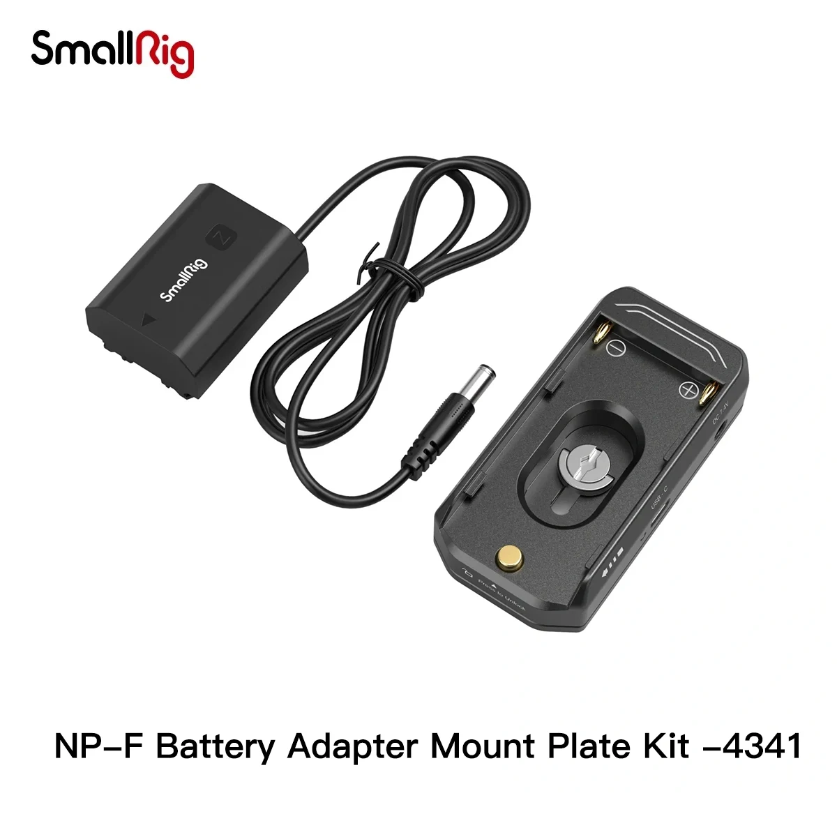 

Монтажная пластина SmallRig 4341 NP-F для аккумулятора с искусственной батареей, для A7R V A7 IV A7S III A7C II A7CR с портом USB-C