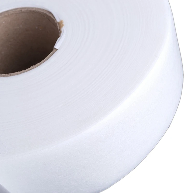 A97P 3Pcs 100 Yards Depilatory Paper Hair Removal Wax Strips Nonwoven Paper Waxing Roles (White)