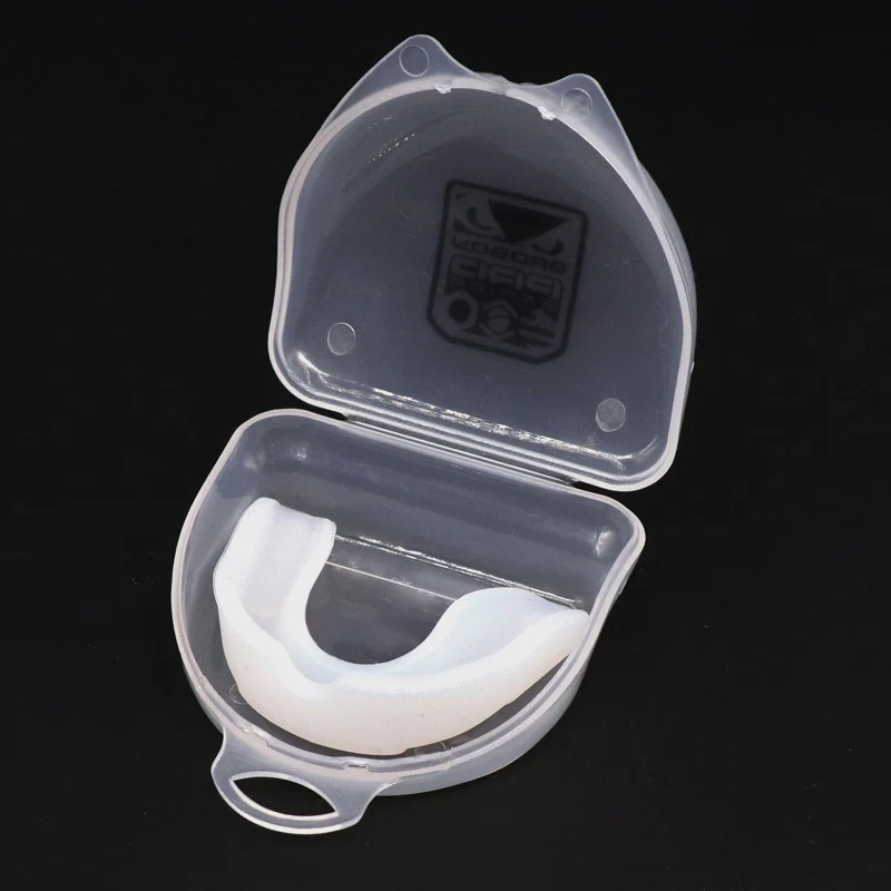 Silicone Tooth Protector Mouth Guard for Rugby Karate Bruxism Grinding Whitening Boxing