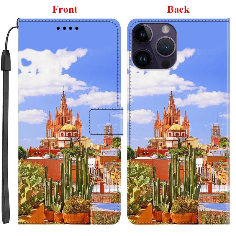 Personalized DIY Photo Leather Wallet Phone Case Cover