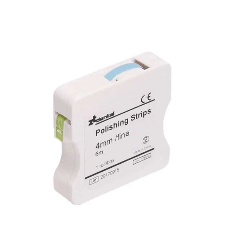 Bandes De Polissage Dentaire En Polyester - 4mm De Large, 6m Par Rouleau, Finition Parfaite