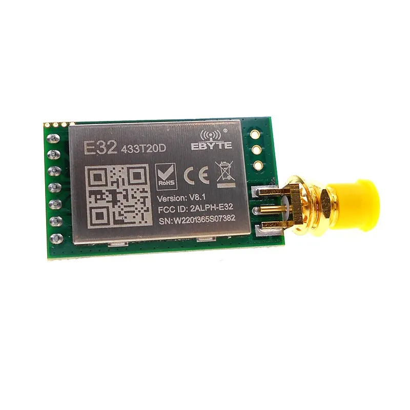 

E32-TTL-100 LoRa SX1278 433 МГц беспроводной радиочастотный модуль iot трансивер UART дальнего радиуса 433 мгц радиочастотный приемник-передатчик
