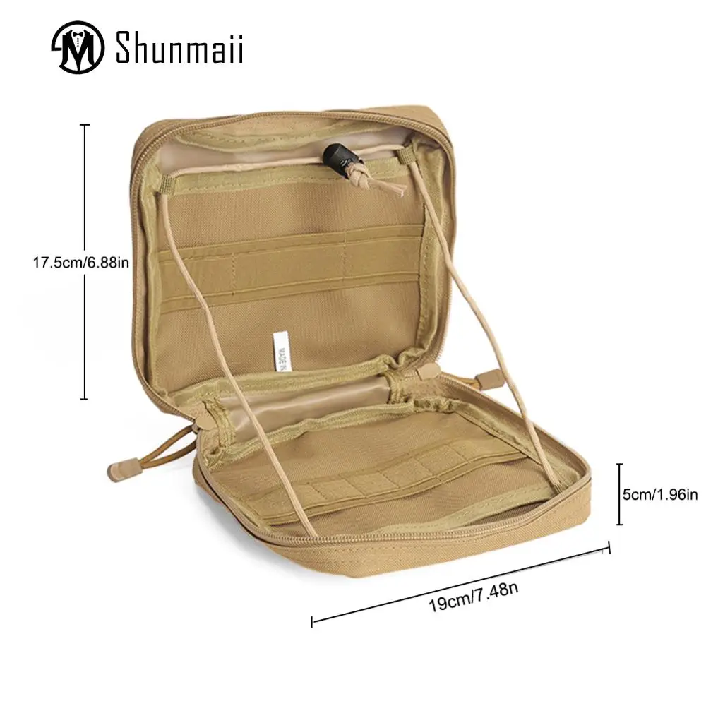 Tent Lamp Accessories Organizer Adjustable Elastic Belt Medical First Aid Kit Pouch EDC Utility Pouch for Goalzero/M3/ML4/ZN