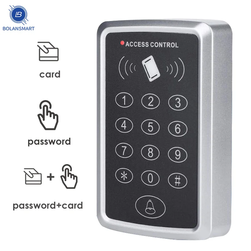 free shipping 125KHz RFID Keypad Outdoor Rainproof Cover EM Card Reader