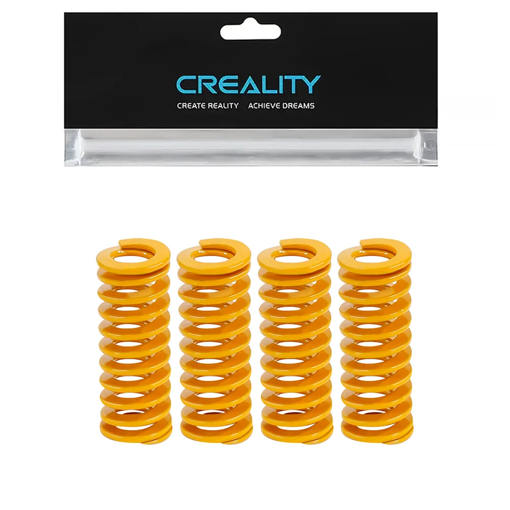 4PCS Upgrade Aluminium Hand Twist Nivellierung Mutter Kit mit Hot Bed Sterben Feder, Schrauben, Heizbett Silikon, für Creality 3D Drucker Teile – Detail 19