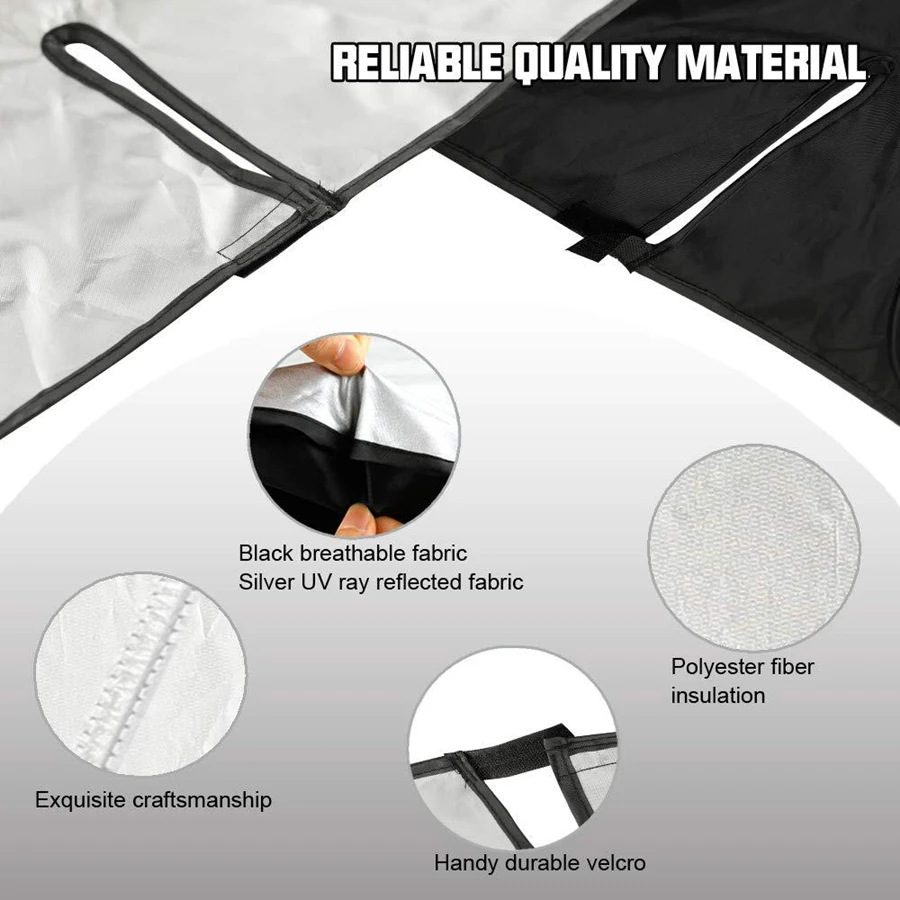 Car Windshield Sunshade For VW ID.4 ID.3 Foldable Window Cover Block Heat and Sun Keep Car Cool