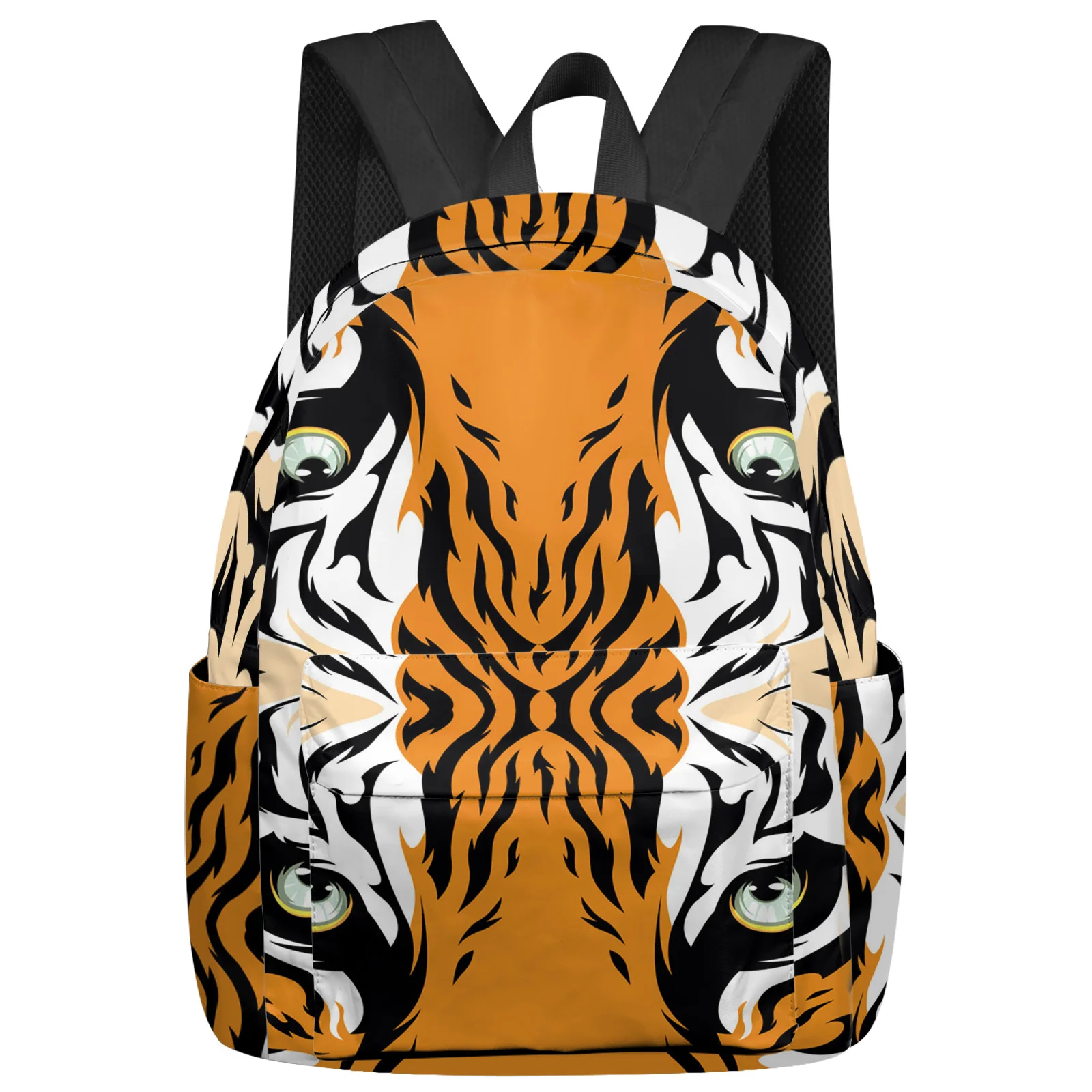 

Рюкзак унисекс под ноутбук с принтом «глаза тигра»