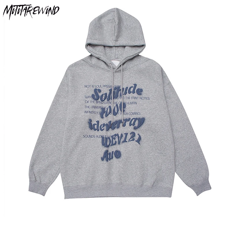 

Fashion New Streetwear Casual Loose Hooded Couple Streetwear Korean Harajuku Graphic Pullover Casual Loose Oversized Sweatshirts