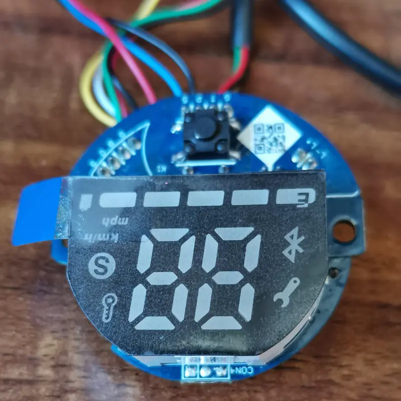 

Оригинальная приборная панель для Ninebot E22E E25 E45, электроскутер, цепь, Bluetooth плата, дисплей, детали