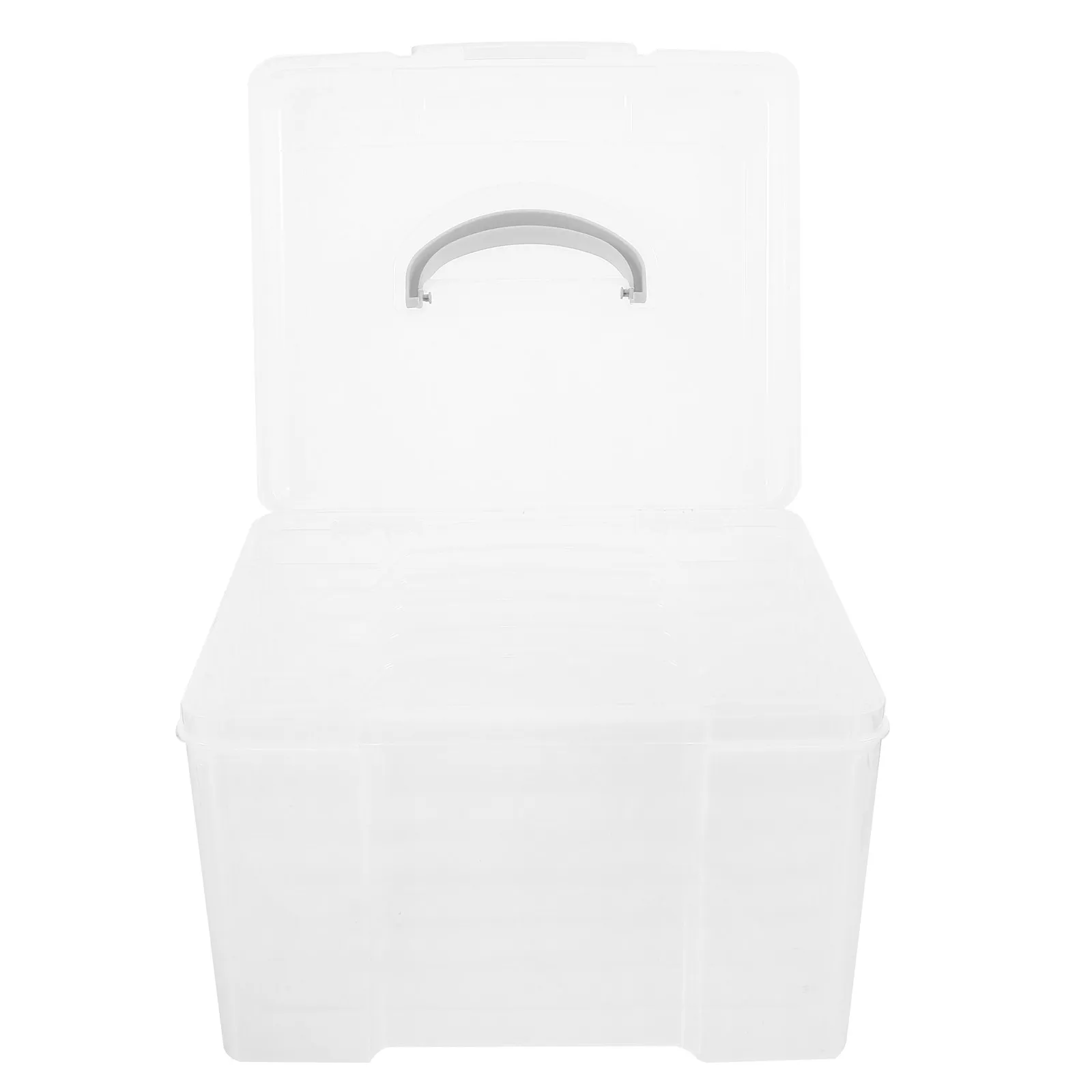 6칸 플라스틱 문서 정리함 투명 휴대용 파일 보관함 (종이, 증명서, 인사말 카드 보관용)