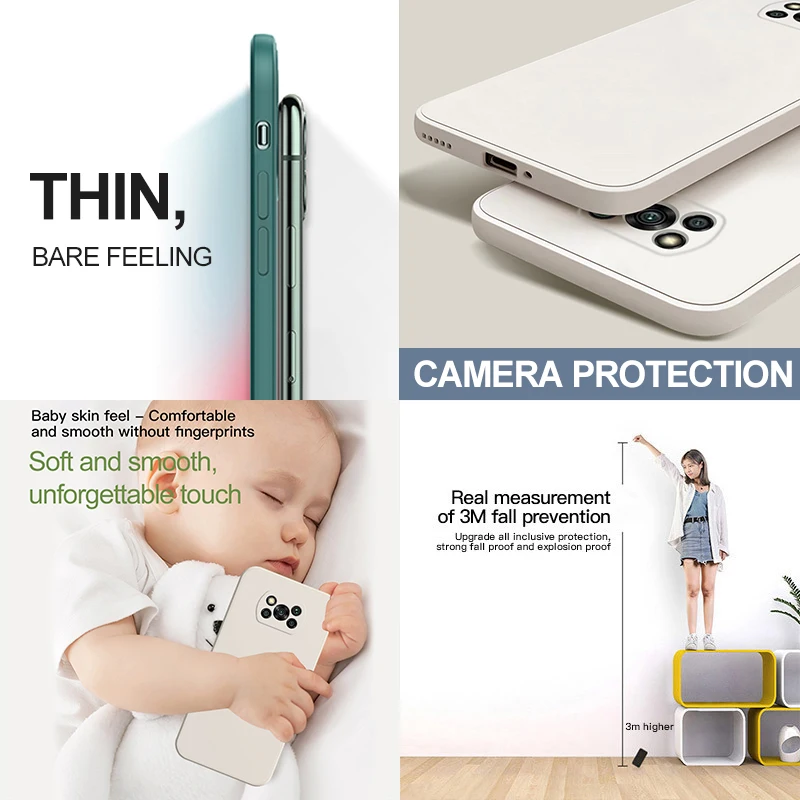 ONEFLOW Custodia impermeabile per Xiaomi Poco X3 NFC / X3 Pro | Touch & Camera Finestra + Cinturino e Passante per Tracolla Verde (Palm-Green