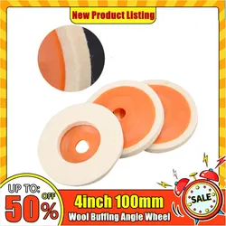 Mayitr – jeu de disques de polissage pour meuleuse d'angle, 4 pouces, 100mm, 2 pièces 