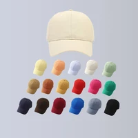 New Solid Baseball Cap For Children Boys Girls Cotton Sunhat Unisex Outdoor Sports Snapback Fishing Baseball Hat Korean Style 2