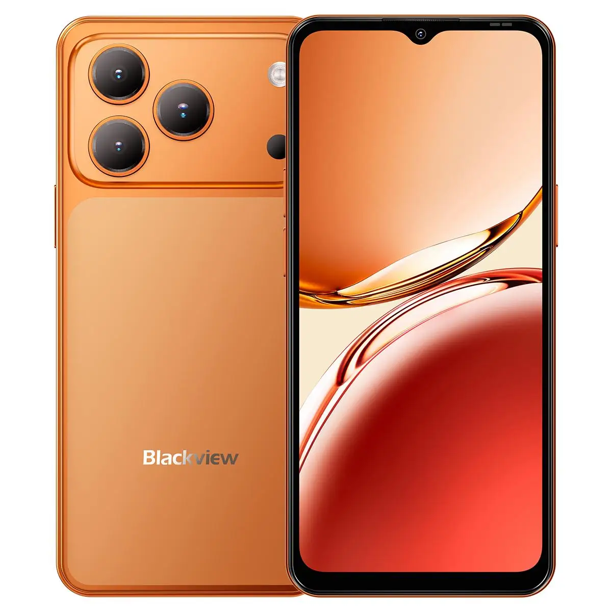 Blackview WAVE 7C Smartphone 4GB+64GB 6.56''HD+IPS Display Android 16 Unisoc UMS312 Tiger T310 5000mAh Battery 4G OTG Cell Phone