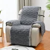 Sofa Cover Chair Cover Thick Double-sided 1 Seater Furniture Protector Covers Jacquard Plus Velvet Massage Chair 4