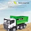 HUINA 1556 1/18 RC Truck Remote Controlled Car Dumper Tractor 6CH Engineering Vehicle Excavator Model Toys For Boys Kids Gifts 1