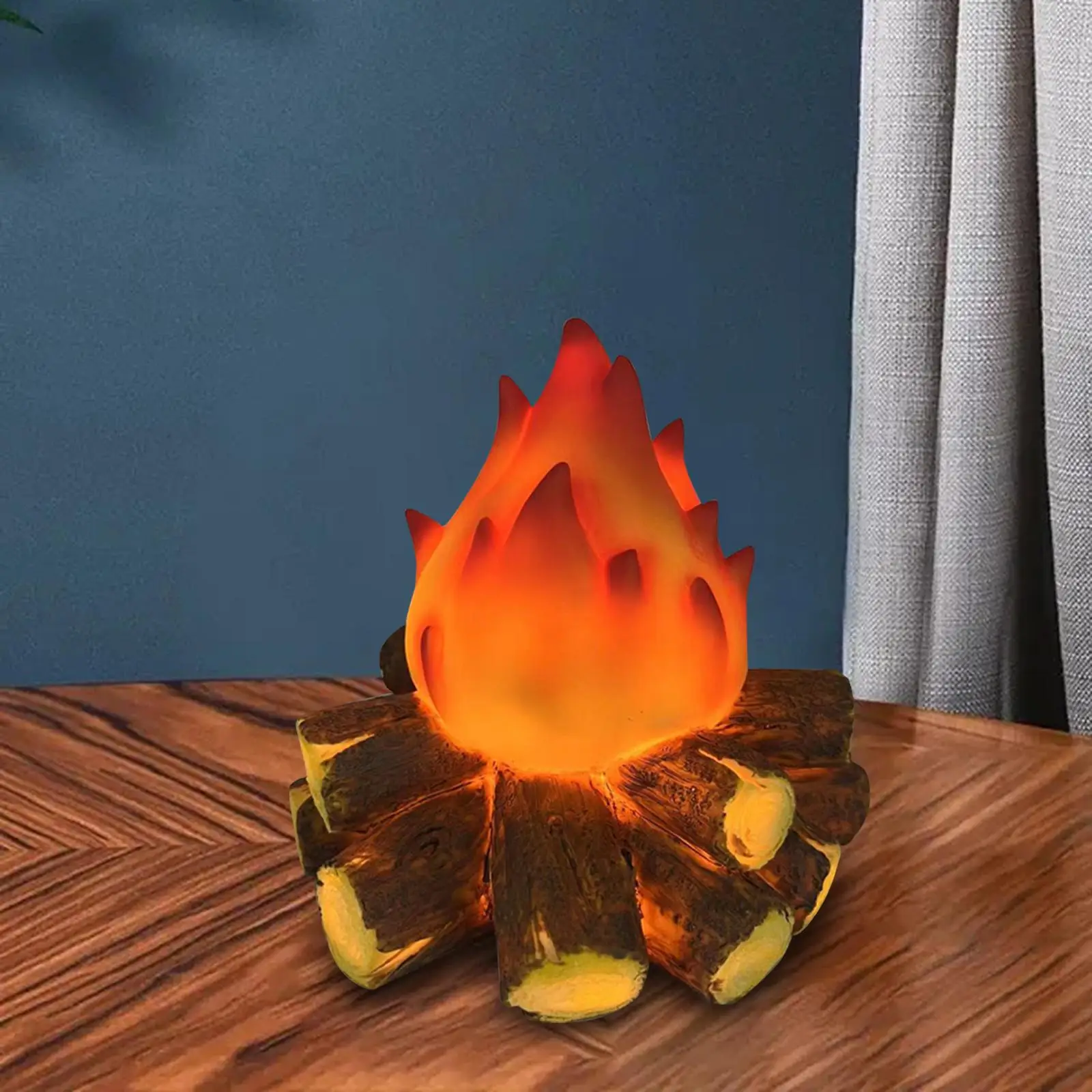 Charcoal Flame Festival Decorative Light Fireplace Decorative Lantern