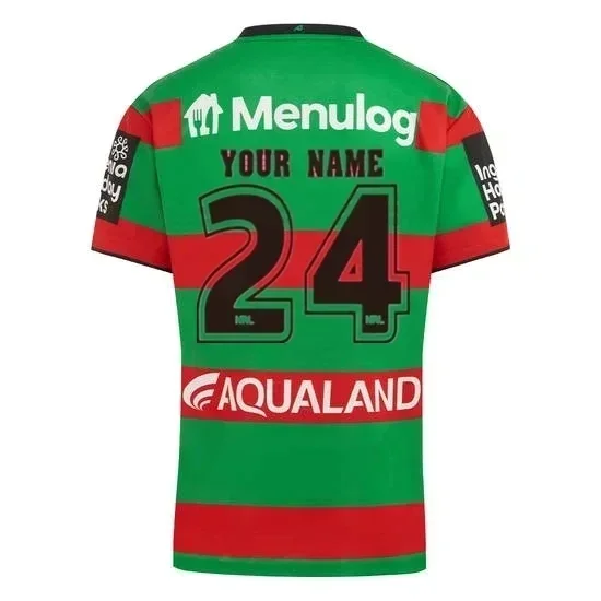 thumbnail image 1 of Camiseta de rugby de polo para entrenadores de South Sydney Rabbitohs 2024, tallas SML-XL-XXL-3XL-4XL-5XL, 1 of 5