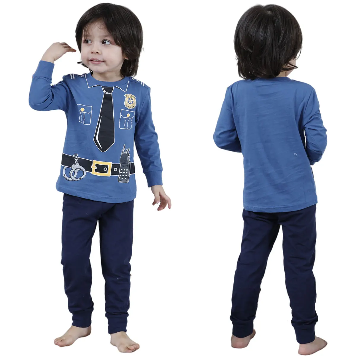 Pijamas para niños pequeños, conjunto de ropa de dormir