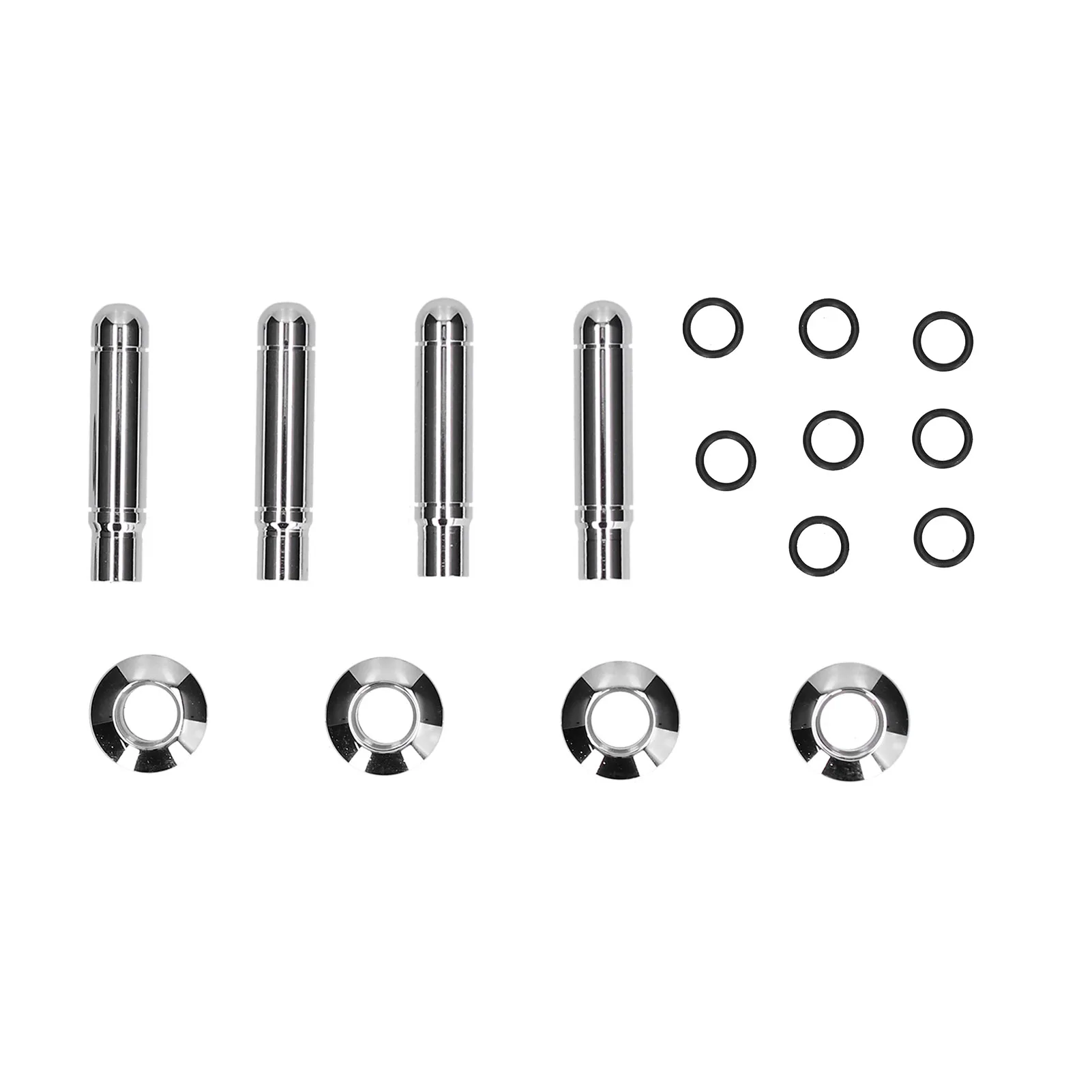 8pcs/lot Car Door Lock Pin with Cover ABS Chrome Replacement for  /Cruze/ Car Door Lock Knob Inner Door Lock Pin 4