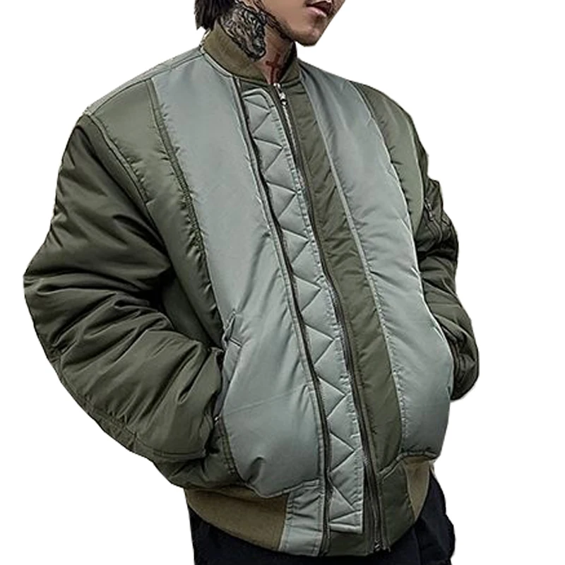 

man MA1 Military Tactical Jacket Male Army Flight Bomber jacket lining Baseball Varsity College Pilot Air Force Winter Coat