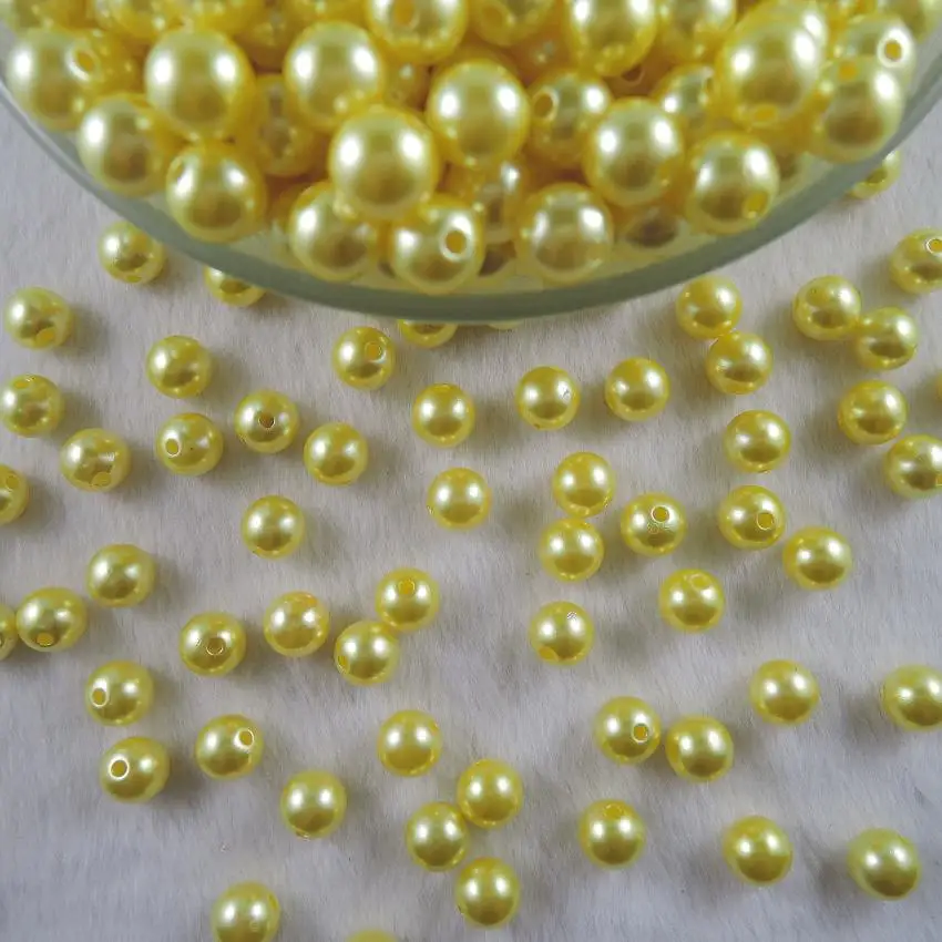 6/8//14mm 10 Farben mischen abs Imitation Perle lose Abstands perlen für Schmuck machen DIY Armband Halskette Ohrringe Zubehör – Detail 18