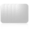 Square Silver 5PCS