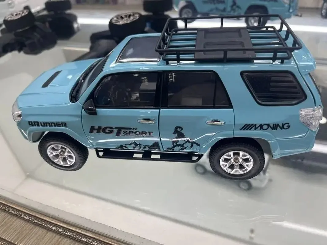 New Hg 4runner 1:18 High Simulation Electric Model 2.4g Remote Control Four-Wheel Drive Vehicle Adult Kids Toy Gifts 5