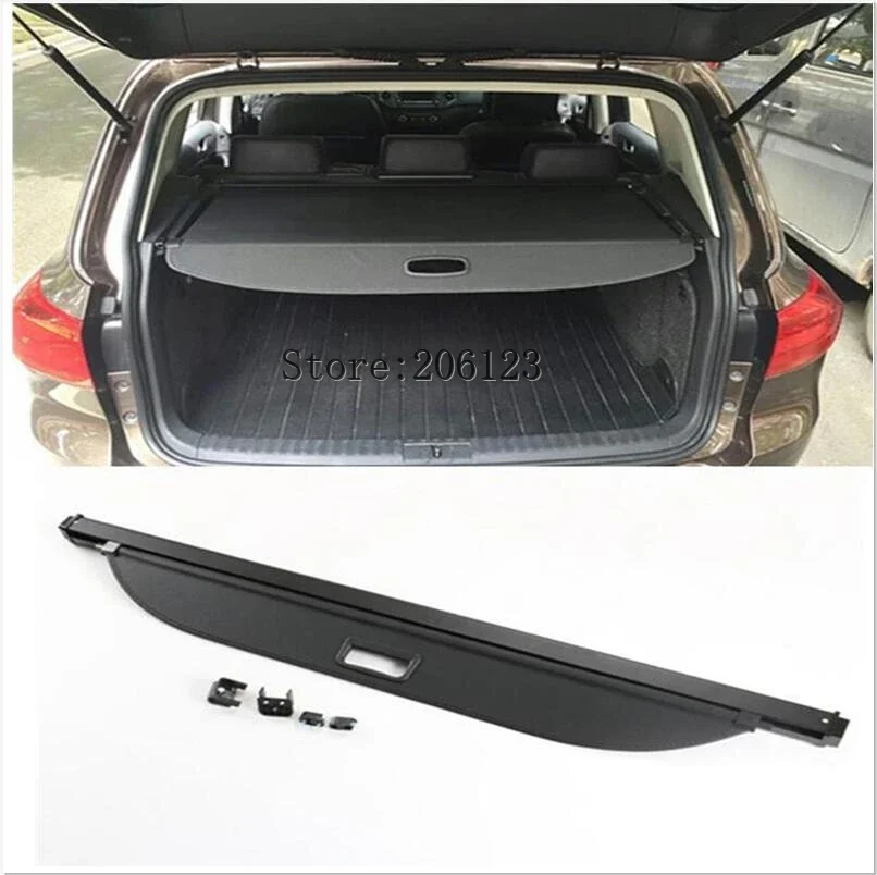 

Rear Trunk Security Shield Cargo Cover trunk shade security cover for Volkswagen/for VW Tiguan 2010 2011 2012 2013 2014 2015