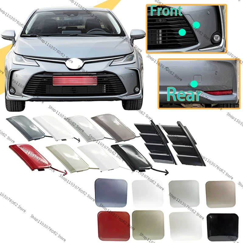 Toyota Corolla Hybrid Tow Hook Cover Cap - Front/Rear Bumper Accessory