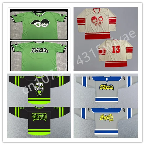 Ice Hockey Jerseys Twiztid Freek Show Embroidery Stitched Customize any number and name
